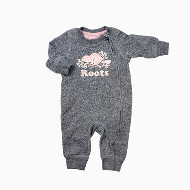 Combi grise chinée avec logo emblématique 0-3M