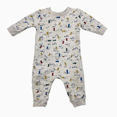 Combi grise 'guepards' 12M