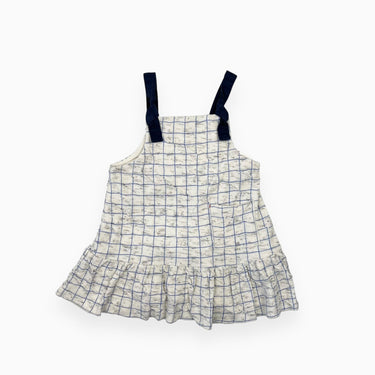 Robe en coton à imprimé grid 18-24M