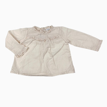 Blouse abricot très pâle 24M