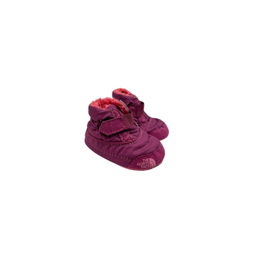 Bottes souples prune à velcro 0US