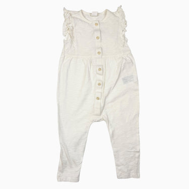 Combinaison en coton crème 1,5-2 Y