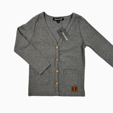Cardigan gris côtelé 2Y