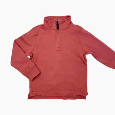 Pull demi-zip corail 2-3Y