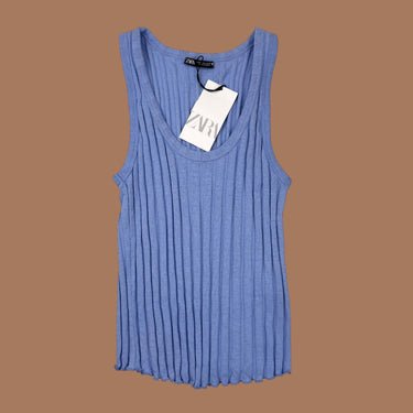 Camisole lavande en coton pour femmes L