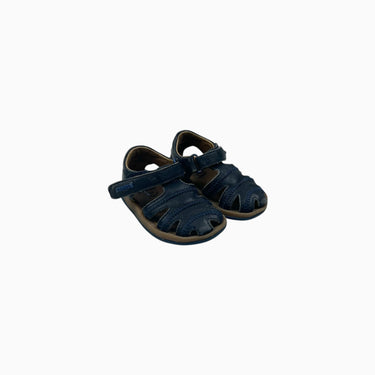 Sandales marine en cuir à velcro 20EU