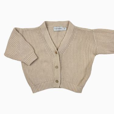 Cardigan vanille en tricot 2Y