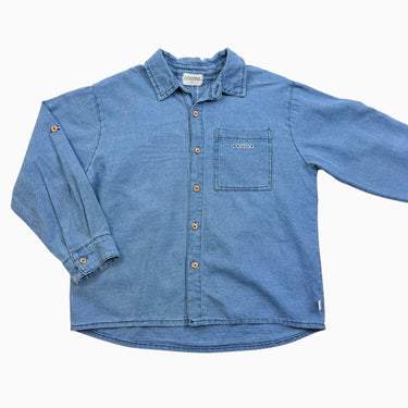 Chemise en coton chambray 6Y