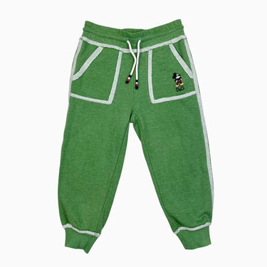 Jogger vintage vert 'Mickey Mouse' (fait grand) 2Y