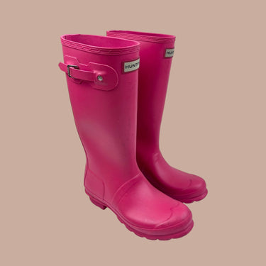 Bottes de pluie rose pastèque pour femmes W4UK-W5-6US