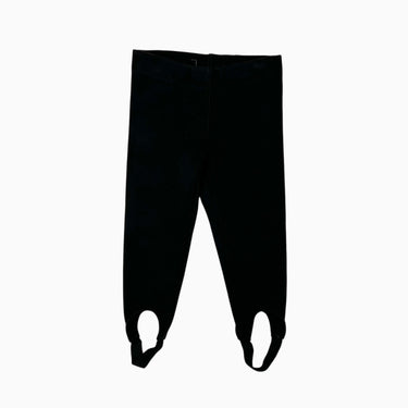 Legging vintage noir avec élastique aux chevilles 2-3Y