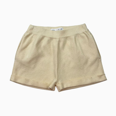 Short jaune en tricot 6-7Y