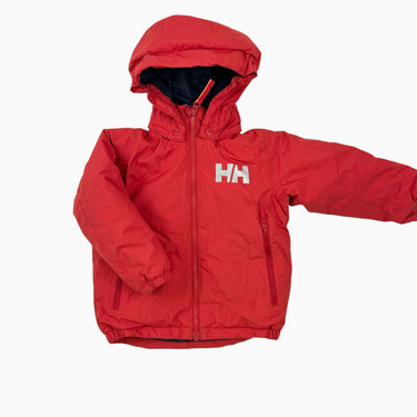 Manteau rouge avec capuchon amovible 2Y