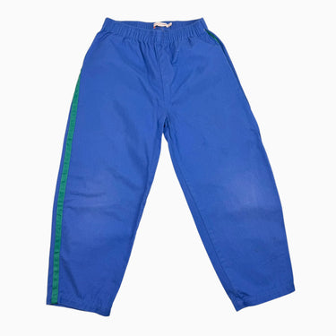 Pantalon bleu océan avec liseré vert 10Y