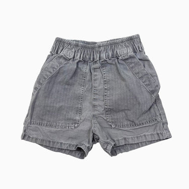 Short gris poches quadrillées 18-24M