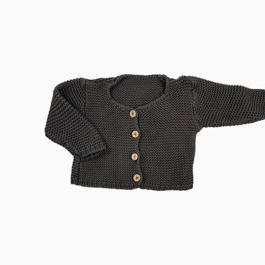 Cardigan taupe en tricot 3M