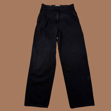 Pantalon noir en denim pour femmes 40EU