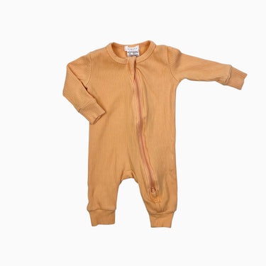 Combi creamsicle en modal et coton côtelé NB