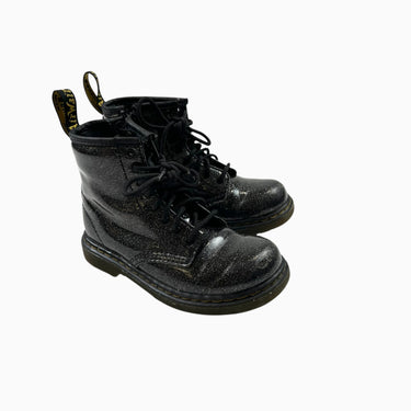 Bottes noires paillettées à lacet 9UK 10US