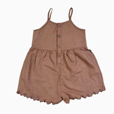 Combi terracotta en lin 2-3Y