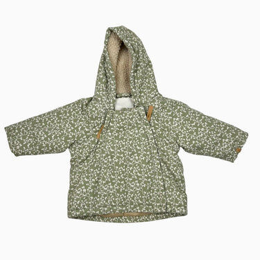 Manteau sauge fleuri 2-4M