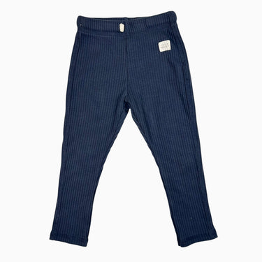 Legging marine côtelé 18-24M