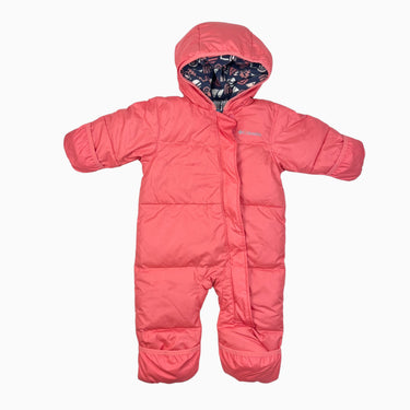 Combi rose corail doublée en polar 6-12M