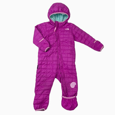 Combi thermoball fushia doublée en peluche 18-24M