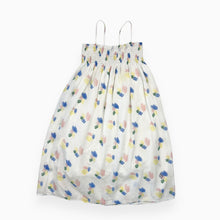 Charger l&#39;image dans la galerie, Robe maxi avec smock en coton à motif brush paint 8Y
