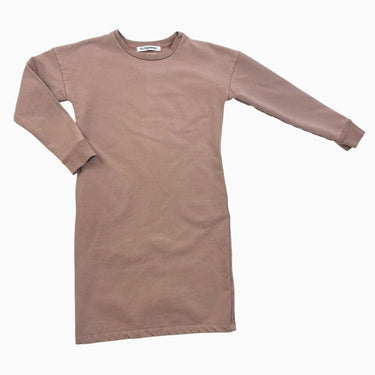 Robe latté en coton french terry 4-6Y