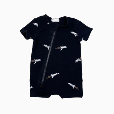 Combi short noir 'fusées' 3M