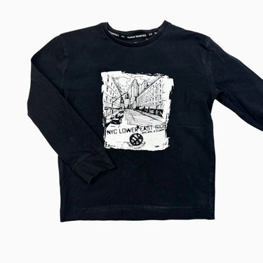 Chandail noir 'NYC' 5Y