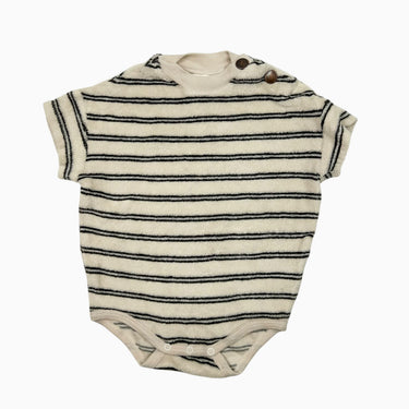 Barboteuse ratine rayé 0-3M