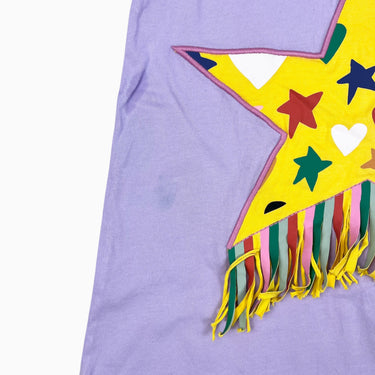 Robe 't-shirt' lilas 'étoile' 6Y