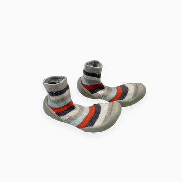 Pantoufles en coton et polyamide à semelles flexibles 26-27 EUR