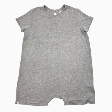 Combi short grise en modal et spandex (fait grand) 5-6Y