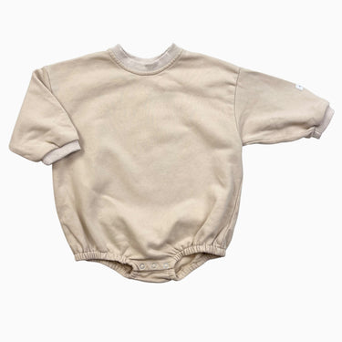 Barboteuse vanille manches longues 1Y