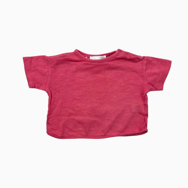 T-shirt fushia 6-9M