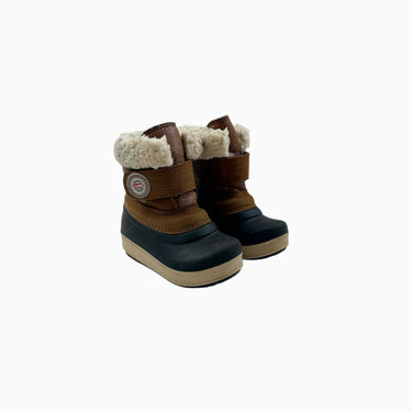 Bottes de neige marron avec velcro 21-22EU