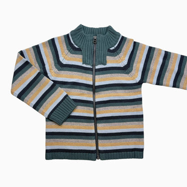 Cardigan Gwyn zip 4Y