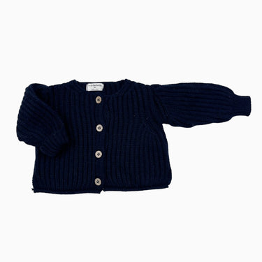 Cardigan marine en tricot 3M