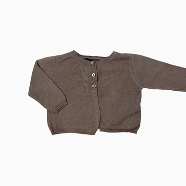 Cardigan kaki avec strass 3M