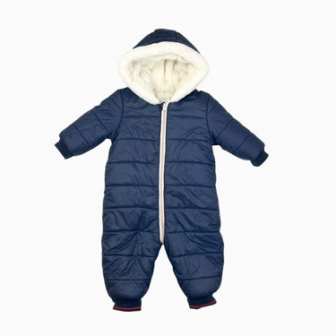 Combi marine doublée en peluche 12M