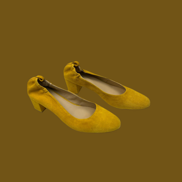 Souliers dijon en suède à talon pour femmes 40EU 9US (fit 8.5US)