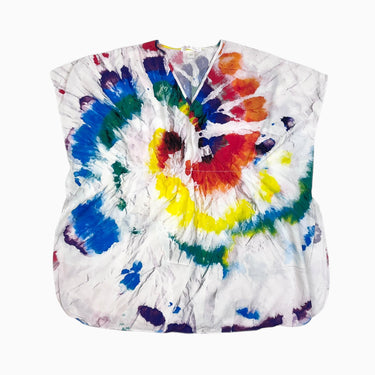 Sortie de plage motif 'tâches de peinture' 8Y