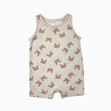 Combi short vanille crabes 6-12M