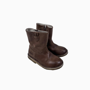 Bottes hautes en cuir marrons 25EU