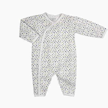 Combi blanche à pois colorés 3M