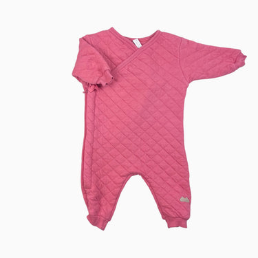 Combi fushia matelassée 3-6M