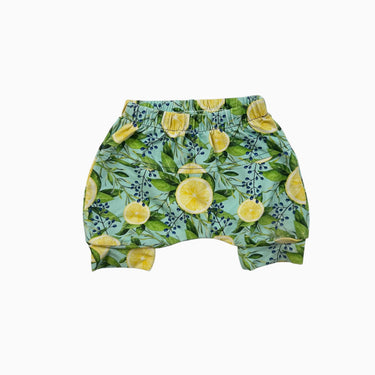Short aqua 'citrons' 0-12M